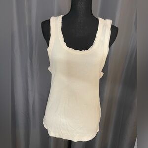 57. We the Free Racerback Tank, Size L, like new
